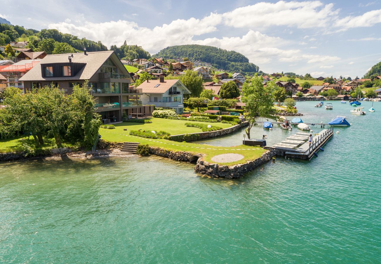 Ferienwohnung in Faulensee - Bijou Lake Side