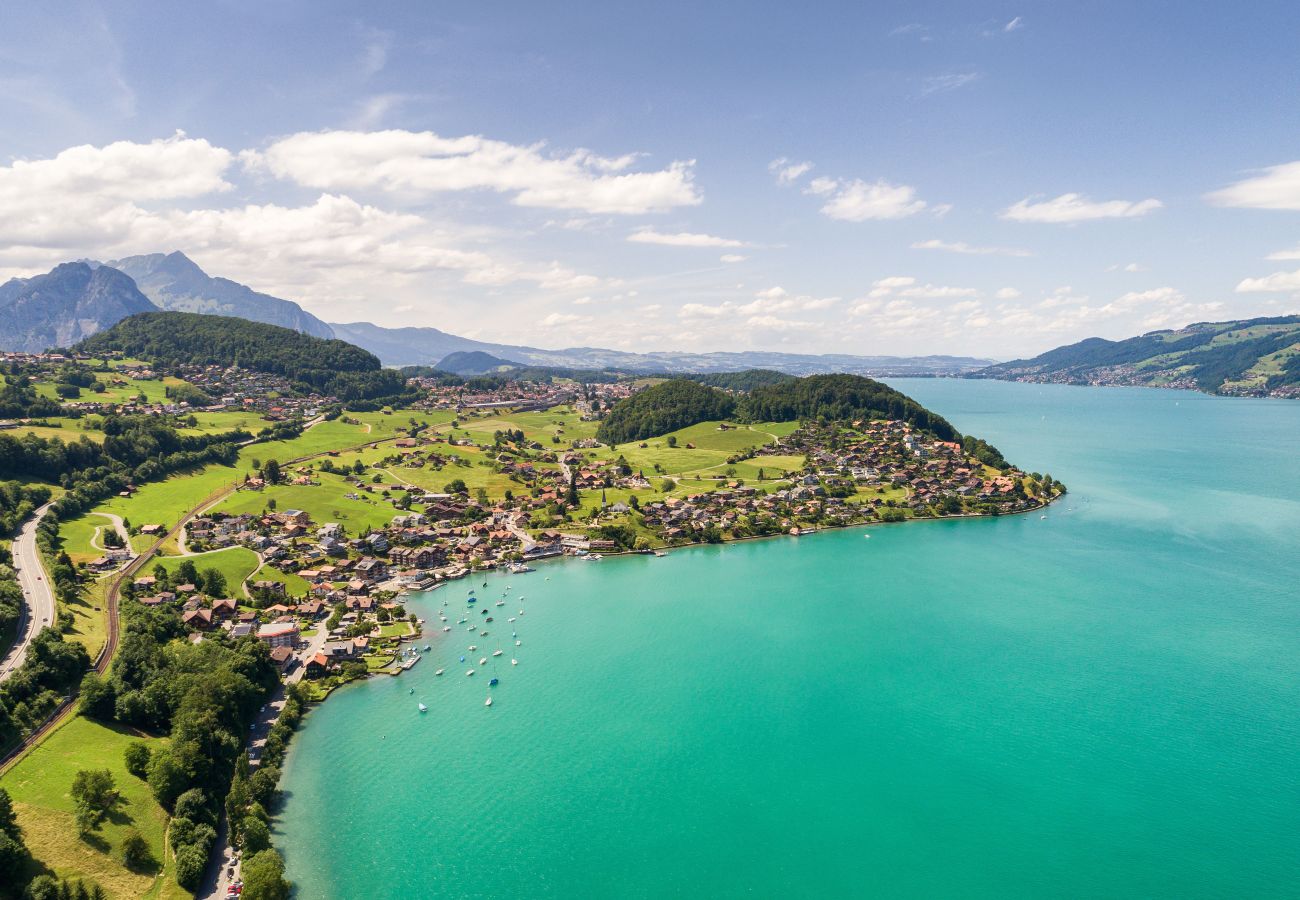Ferienwohnung in Faulensee - Bijou Lake Side