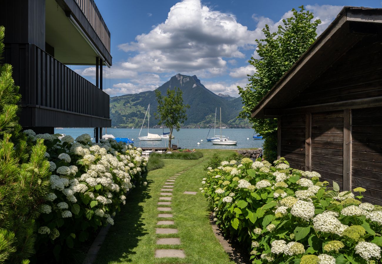 Ferienwohnung in Faulensee - Bijou Lake Side