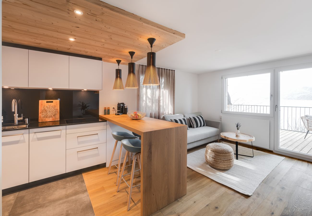 Ferienwohnung in Leissigen - Bijou Lake Side Sauna