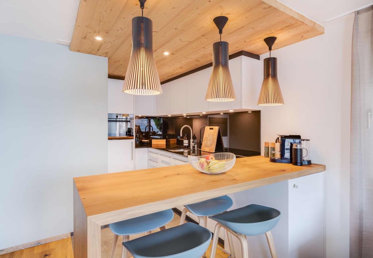 Ferienwohnung in Leissigen - Bijou Lake Side Sauna