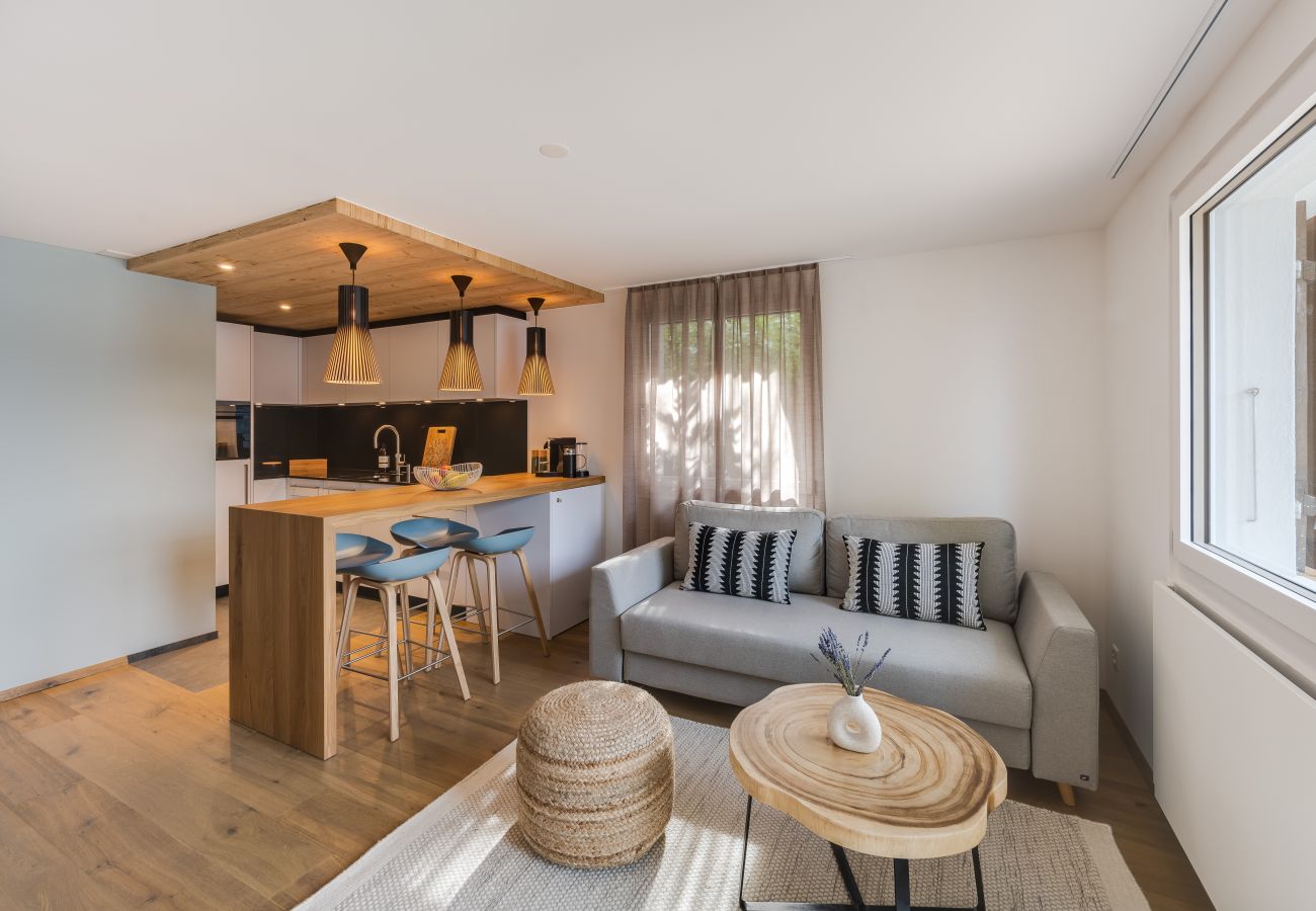 Ferienwohnung in Leissigen - Bijou Lake Side Sauna