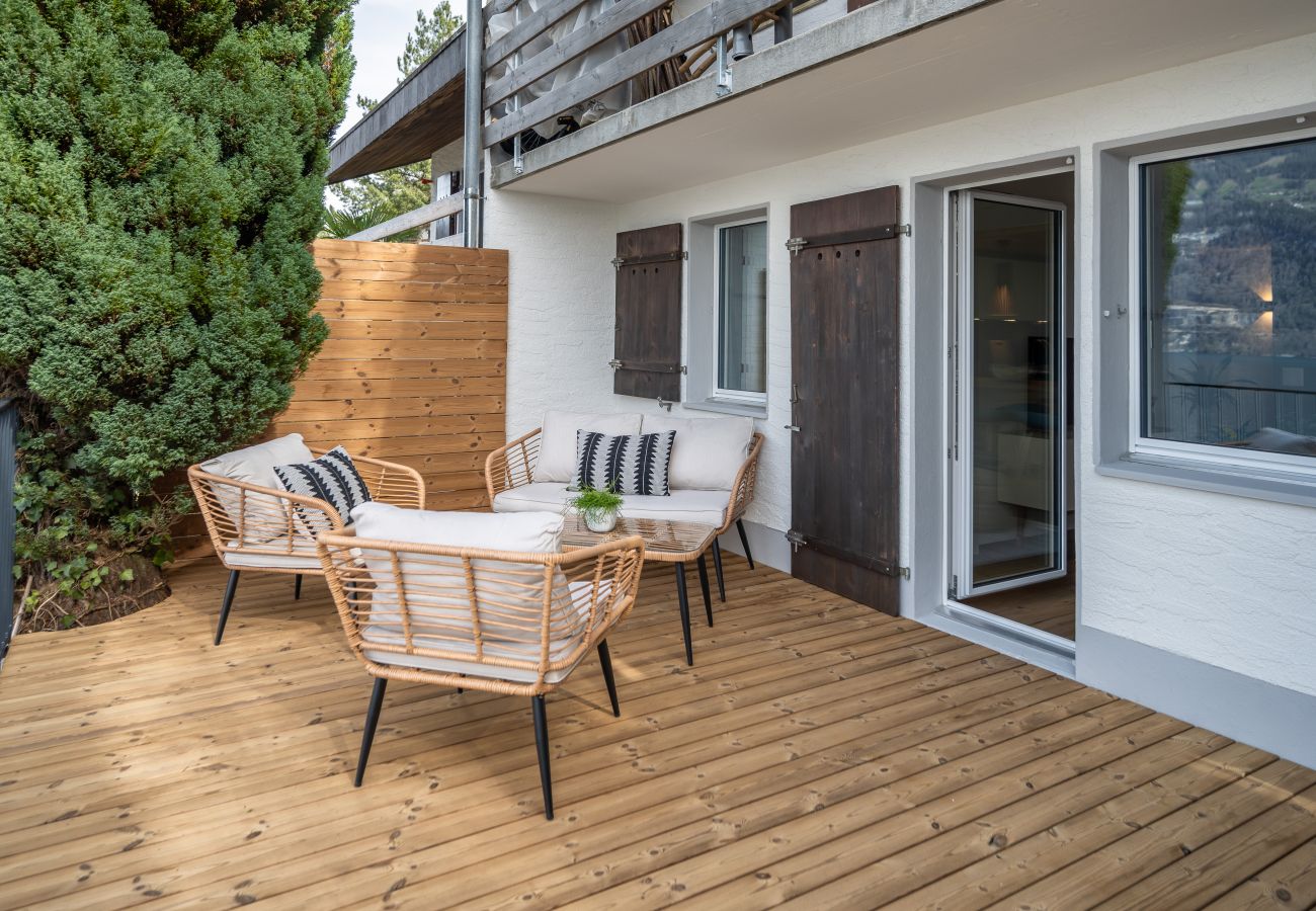Ferienwohnung in Leissigen - Bijou Lake Side Sauna