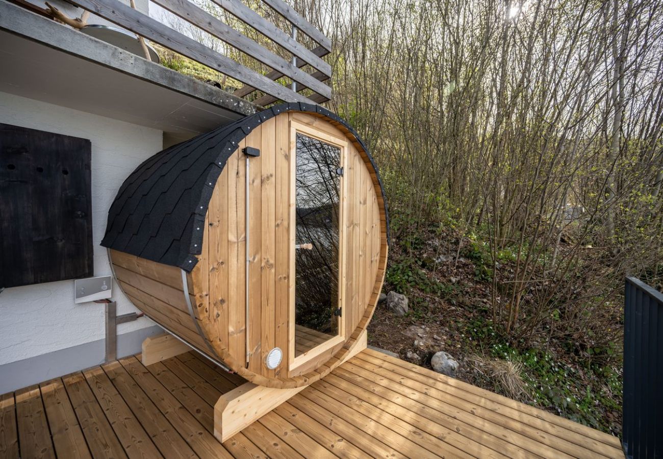 Ferienwohnung in Leissigen - Bijou Lake Side Sauna