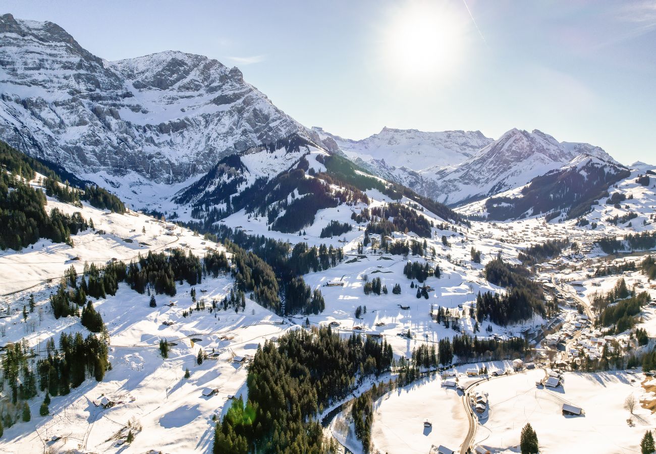 Ferienwohnung in Adelboden - Bijou Lohnerblick