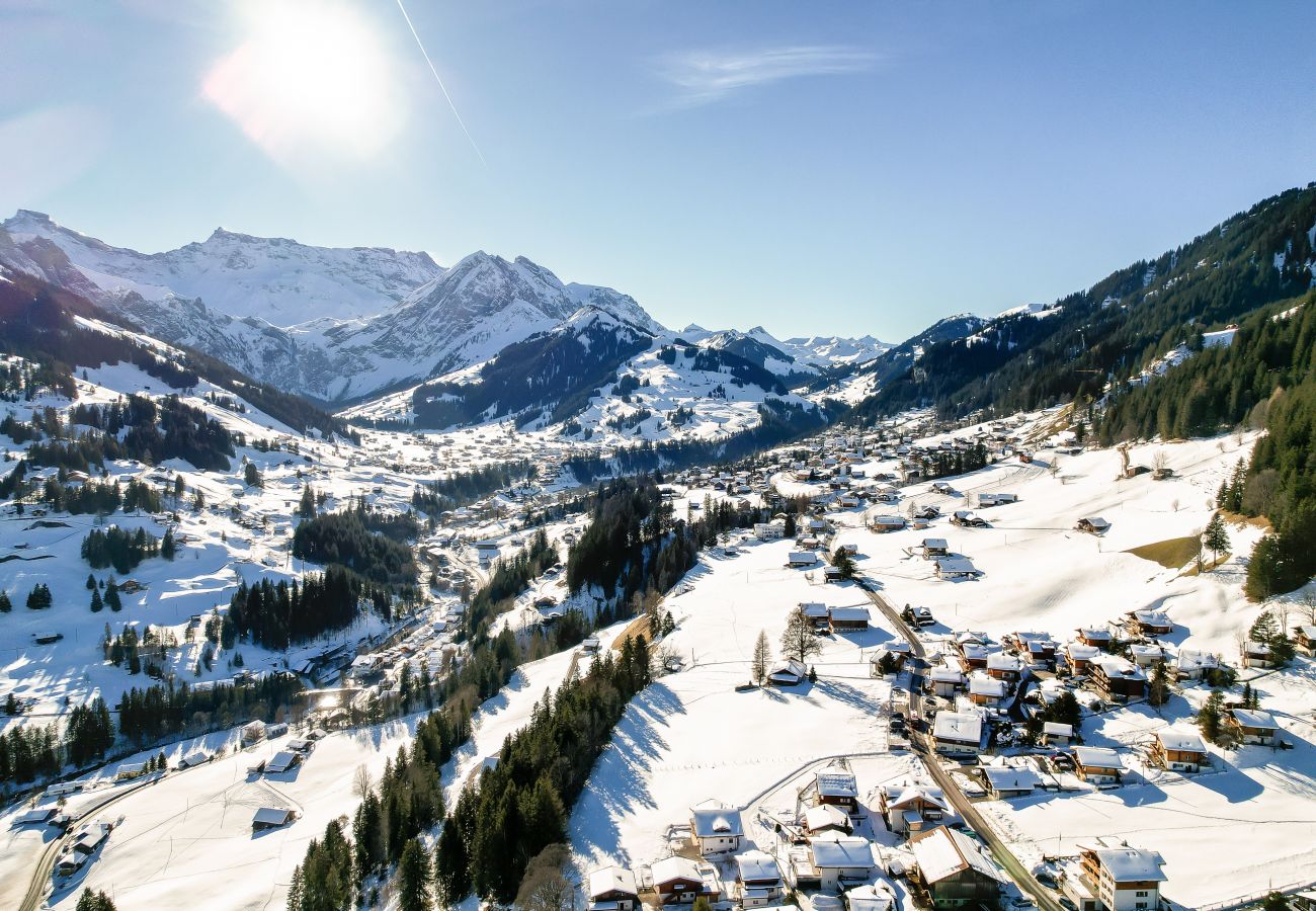 Ferienwohnung in Adelboden - Bijou Lohnerblick