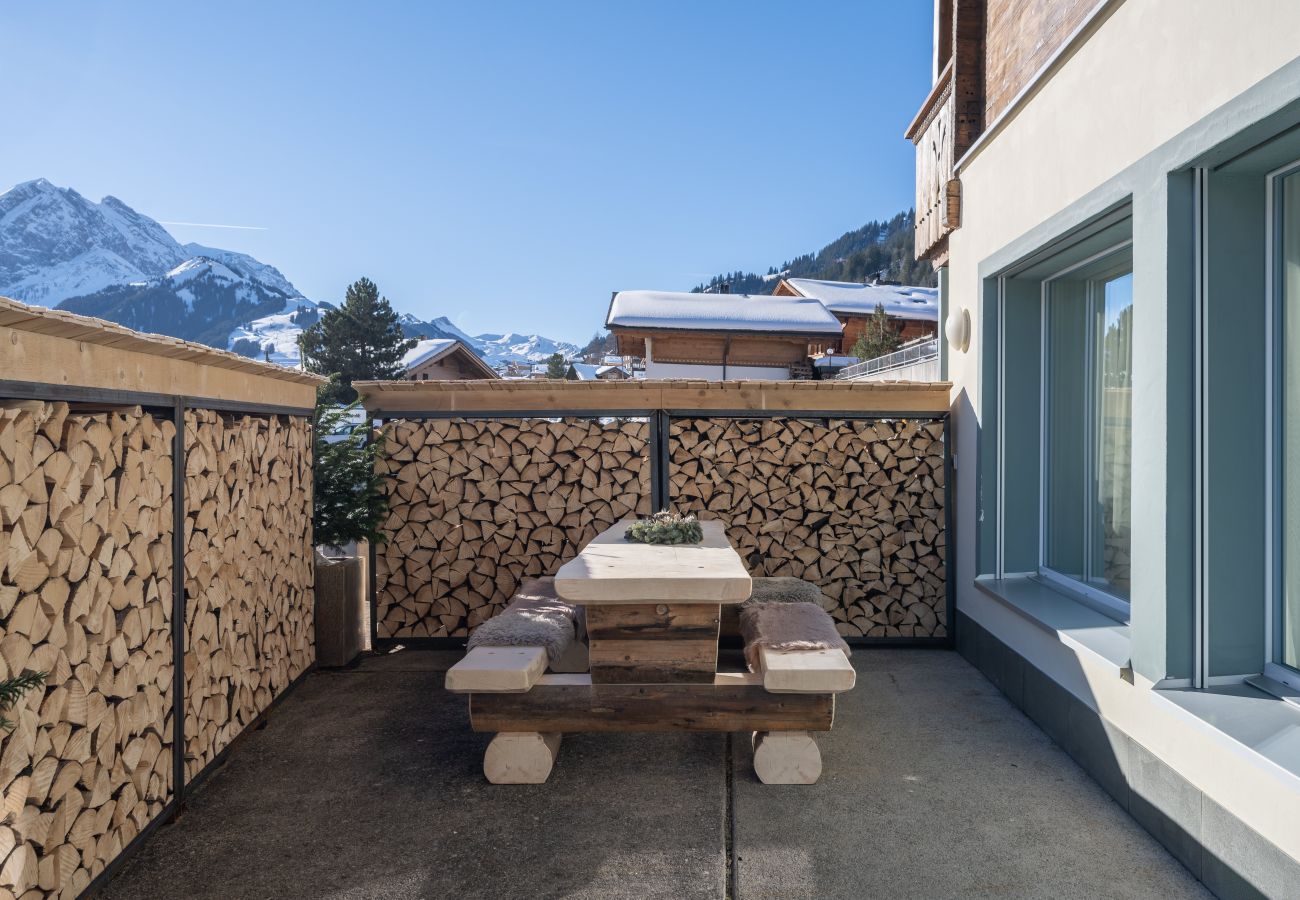 Ferienwohnung in Adelboden - Bijou Lohnerblick