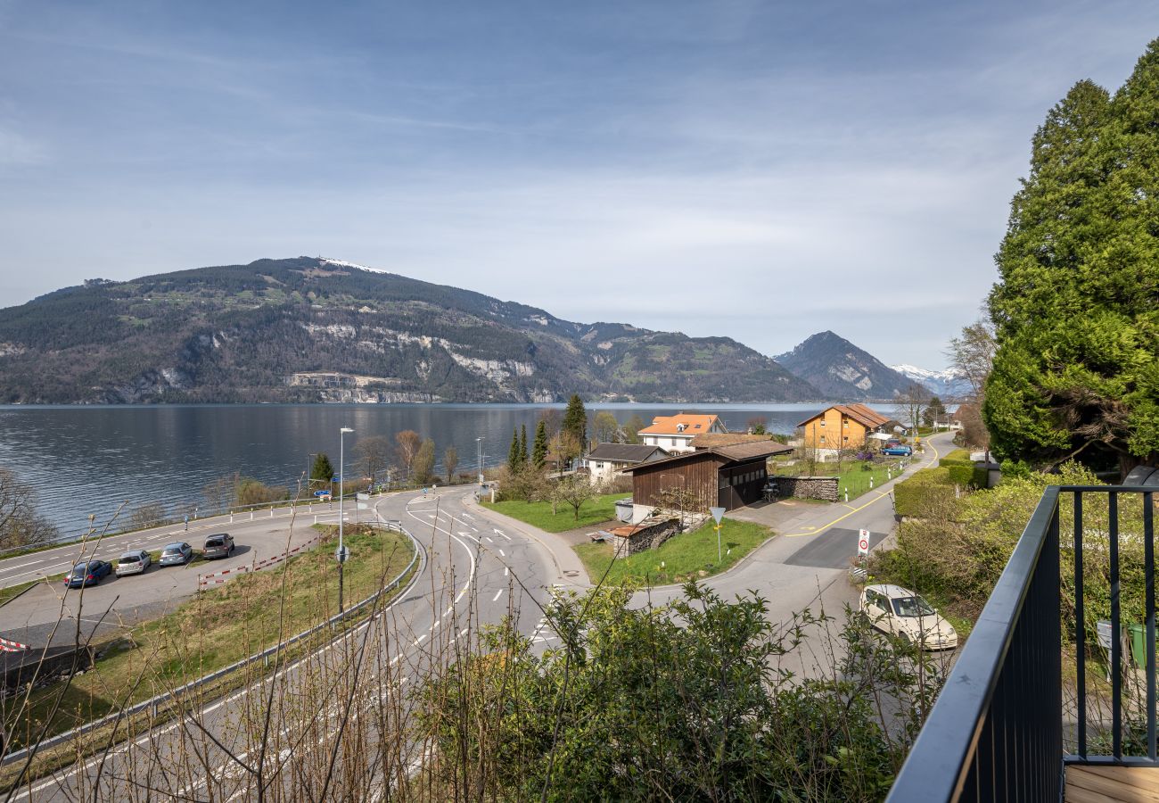 Ferienwohnung in Leissigen - Bijou Lake Side Terrace
