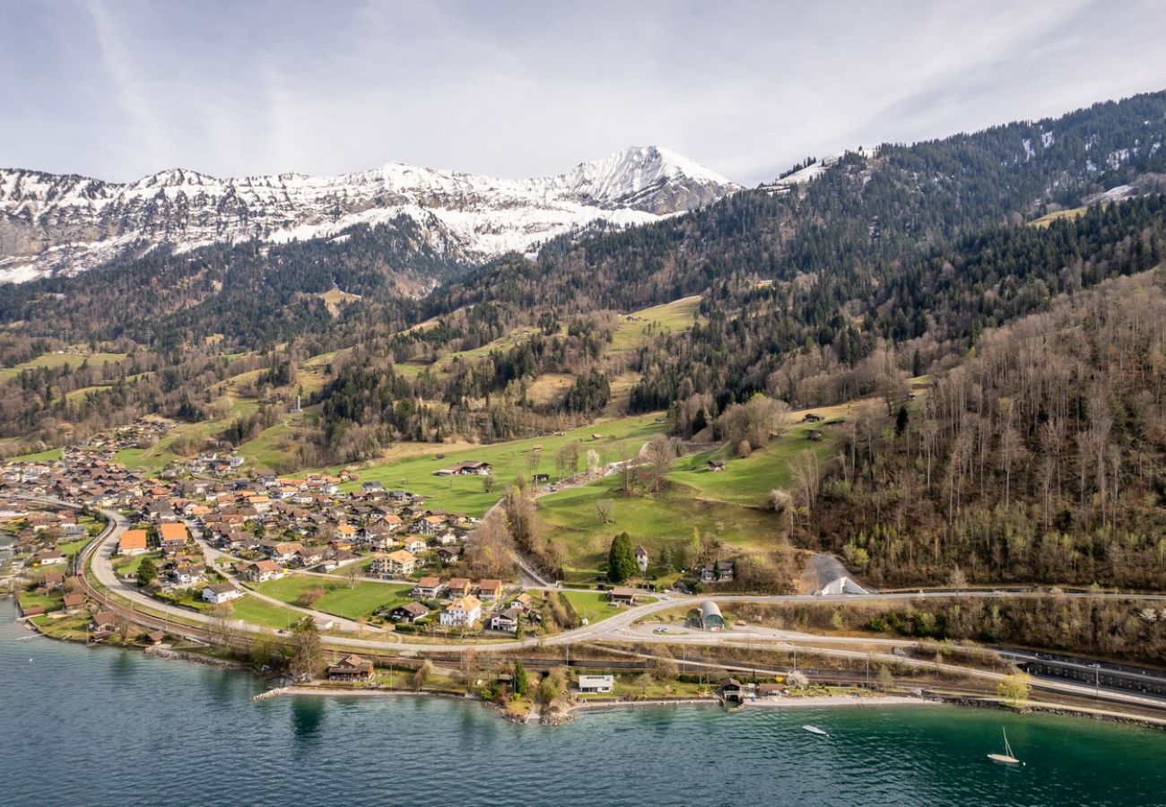 Ferienwohnung in Leissigen - Bijou Lake Side Terrace